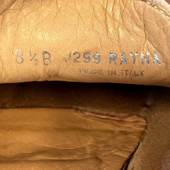 Coach Women's Rayna Mules Slip On Cream Leather Nude Shoes Size 8.5 - Picture 10 of 10